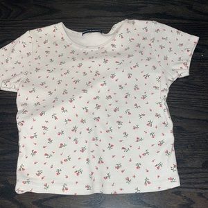 Floral brandy tank top